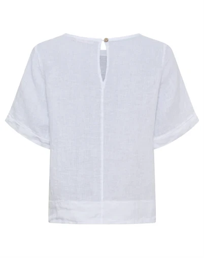 Marta du Chateau - MDCCeyla Top - Optical White